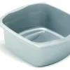 Addis 9.5ltr Rectangle Washing Up Bowl - Metallic