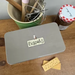Alex Clark Biscuit Tin - Marvellous Moggies