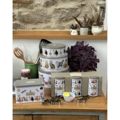 Alex Clark Biscuit Tin - Marvellous Moggies