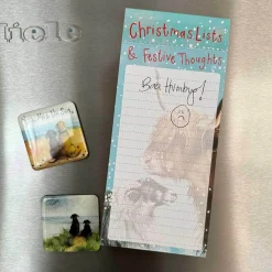 Alex Clark Christmas Magnetic To Do List - Festive Farm