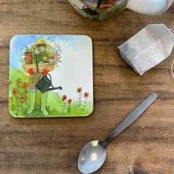 Alex Clark Coaster - Flower Garden