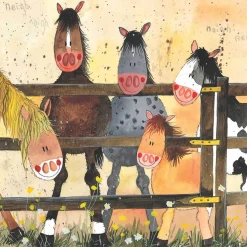 Alex Clark Coaster - Ponies