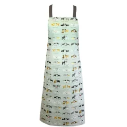 Alex Clark Cotton Apron - Delightful Dogs
