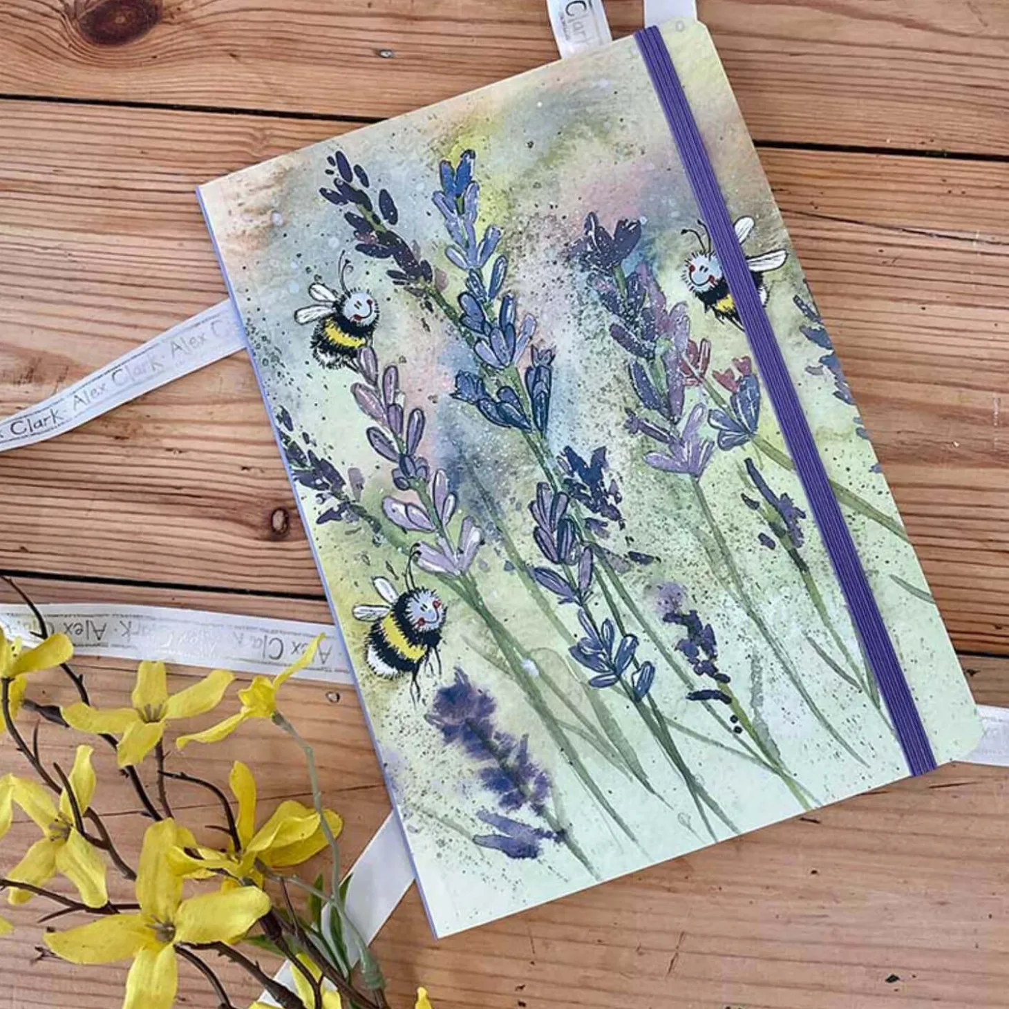Alex Clark Large Chunky Notebook - Bees