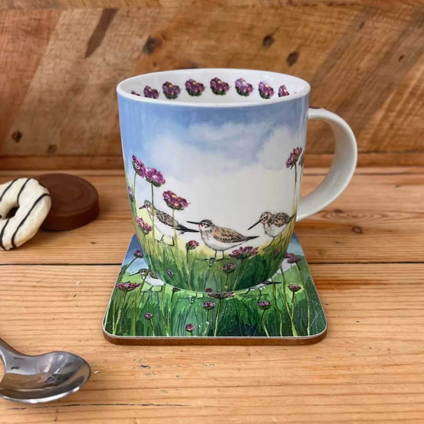 Alex Clark 400ml Mug - Dunlin & Thrift