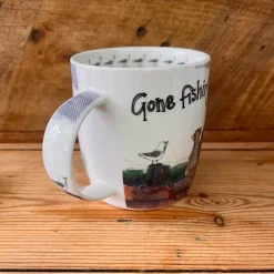 Alex Clark 400ml Mug - Gone Fishing