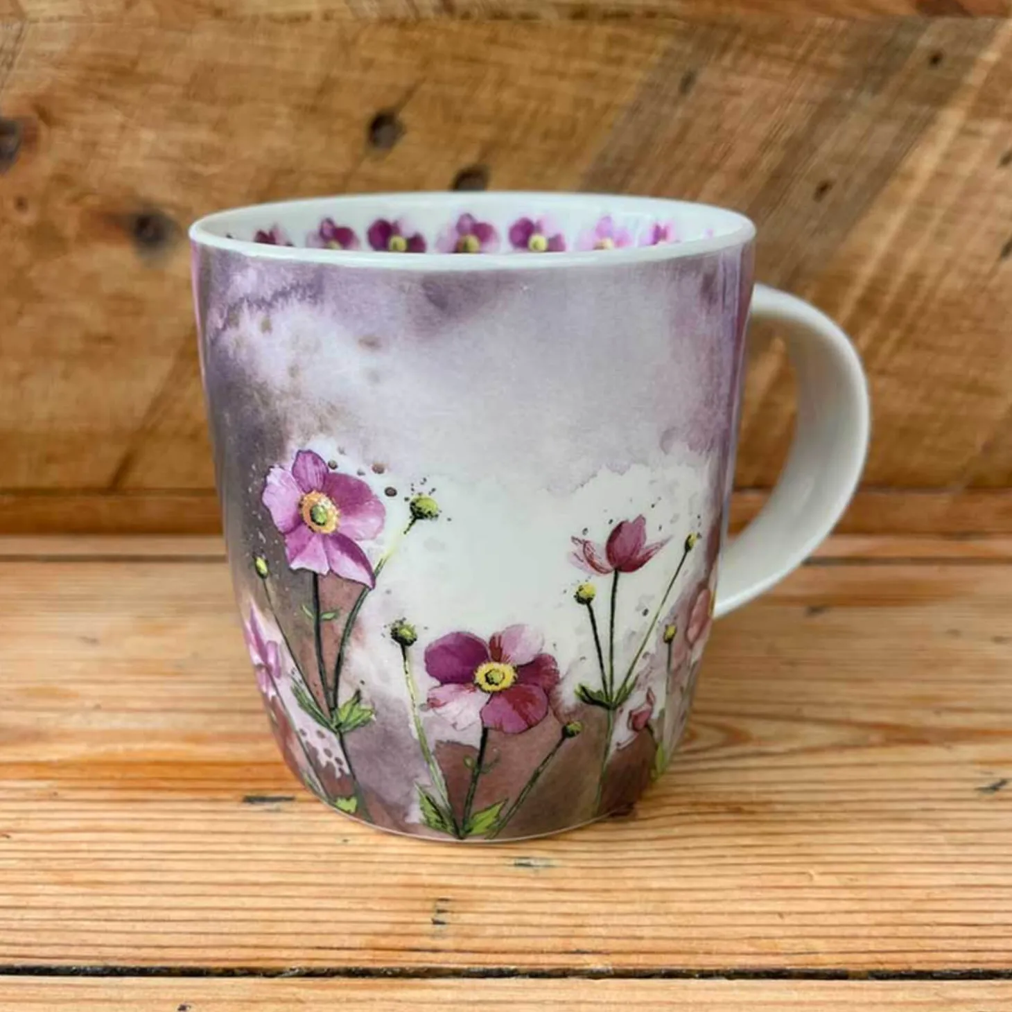 Alex Clark 400ml Mug - Japanese Anemones