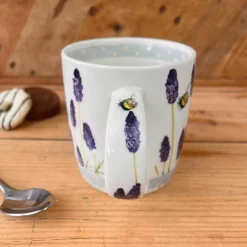 Alex Clark 400ml Mug - Lavender Bees