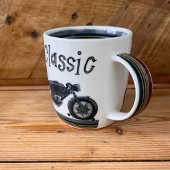 Alex Clark 400ml Mug - Old Classic Motorbike