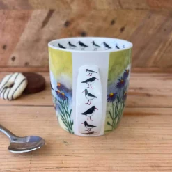 Alex Clark 400ml Mug - Oystercatchers
