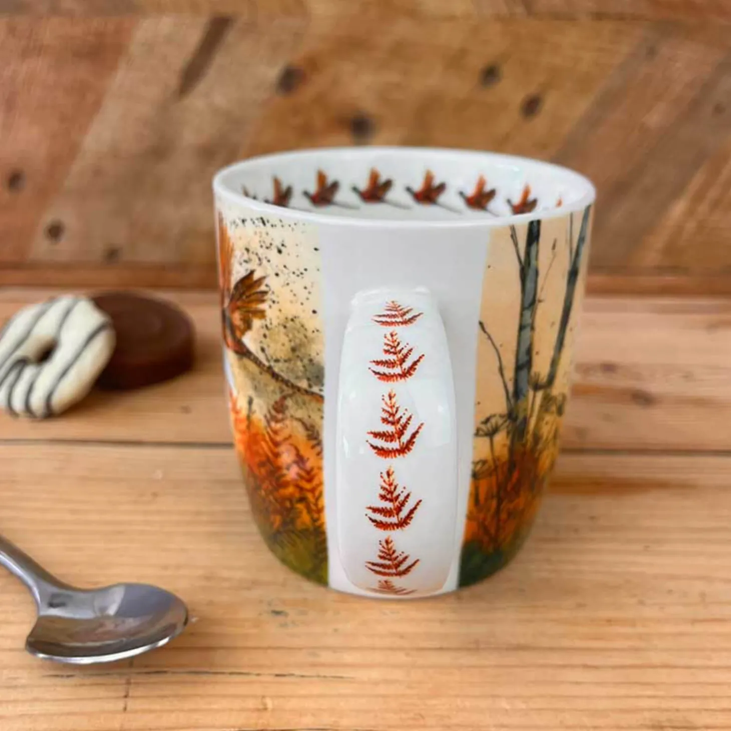 Alex Clark 400ml Mug - Pheasant & Bracken