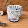 Alex Clark 400ml Mug - Sailing Boats