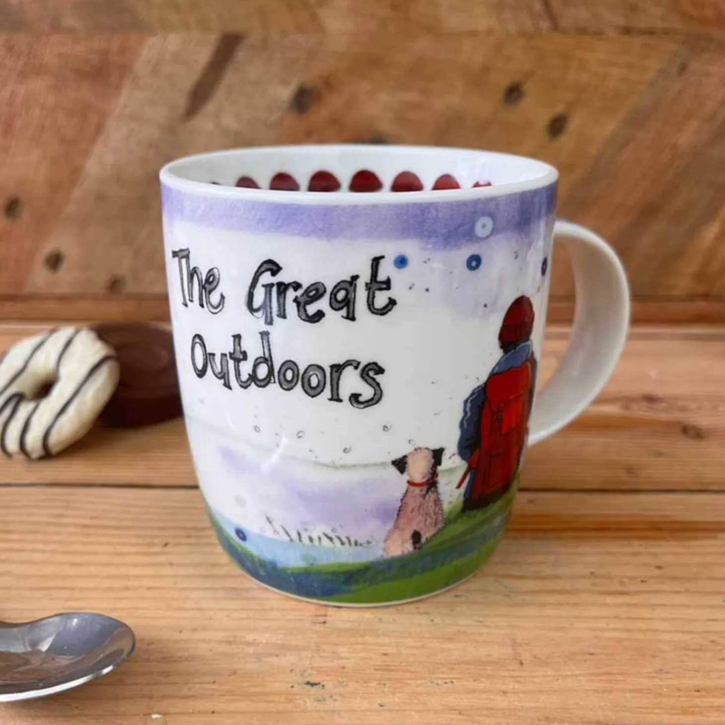 Alex Clark 400ml Mug - The Great Outdoors - Walker