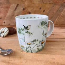 Alex Clark 400ml Mug - Wren & Cow Parsley