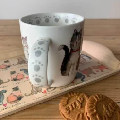 Alex Clark Mug - Marvellous Moggies