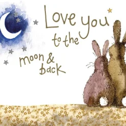Alex Clark Placemat - Love You To The Moon And Back