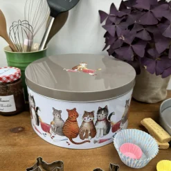 Alex Clark Set Of 3 Cake Tins - Marvellous Moggies
