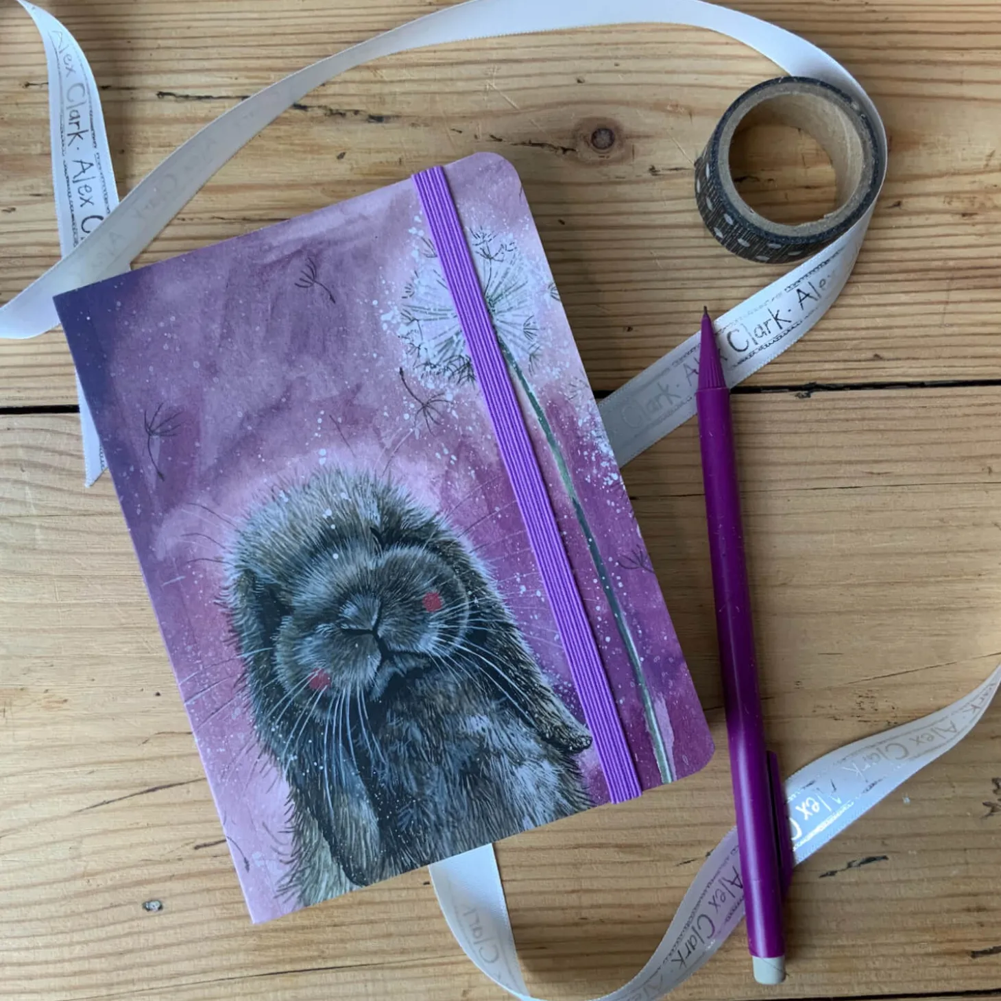 Alex Clark Small Chunky Notebook - Misty