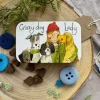 Alex Clark Small Rectangular Tin - Crazy Dog Lady