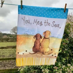 Alex Clark Tea Towel - You, Me & The Sea