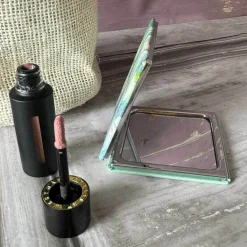 Alex Clark Vegan Leather Compact Mirror - Little Rabbits