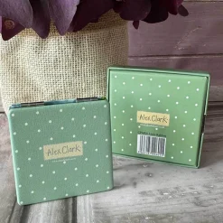 Alex Clark Vegan Leather Compact Mirror - Little Rabbits