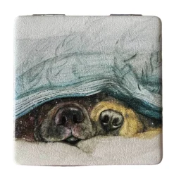 Alex Clark Vegan Leather Compact Mirror - Snouts