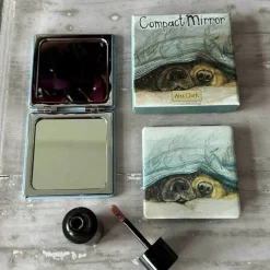 Alex Clark Vegan Leather Compact Mirror - Snouts