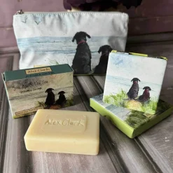 Alex Clark Vegan Leather Compact Mirror - Dunes