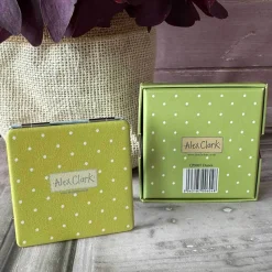 Alex Clark Vegan Leather Compact Mirror - Dunes