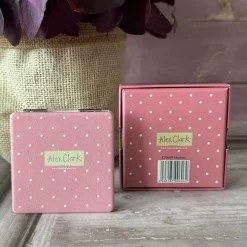 Alex Clark Vegan Leather Compact Mirror - Herbert