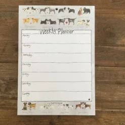 Alex Clark Weekly Planner - Delightful Dogs
