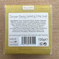 Alex Clark Wildflower Happy Hour Handmade Soap - Jumiper Berry, Lemon & Lime