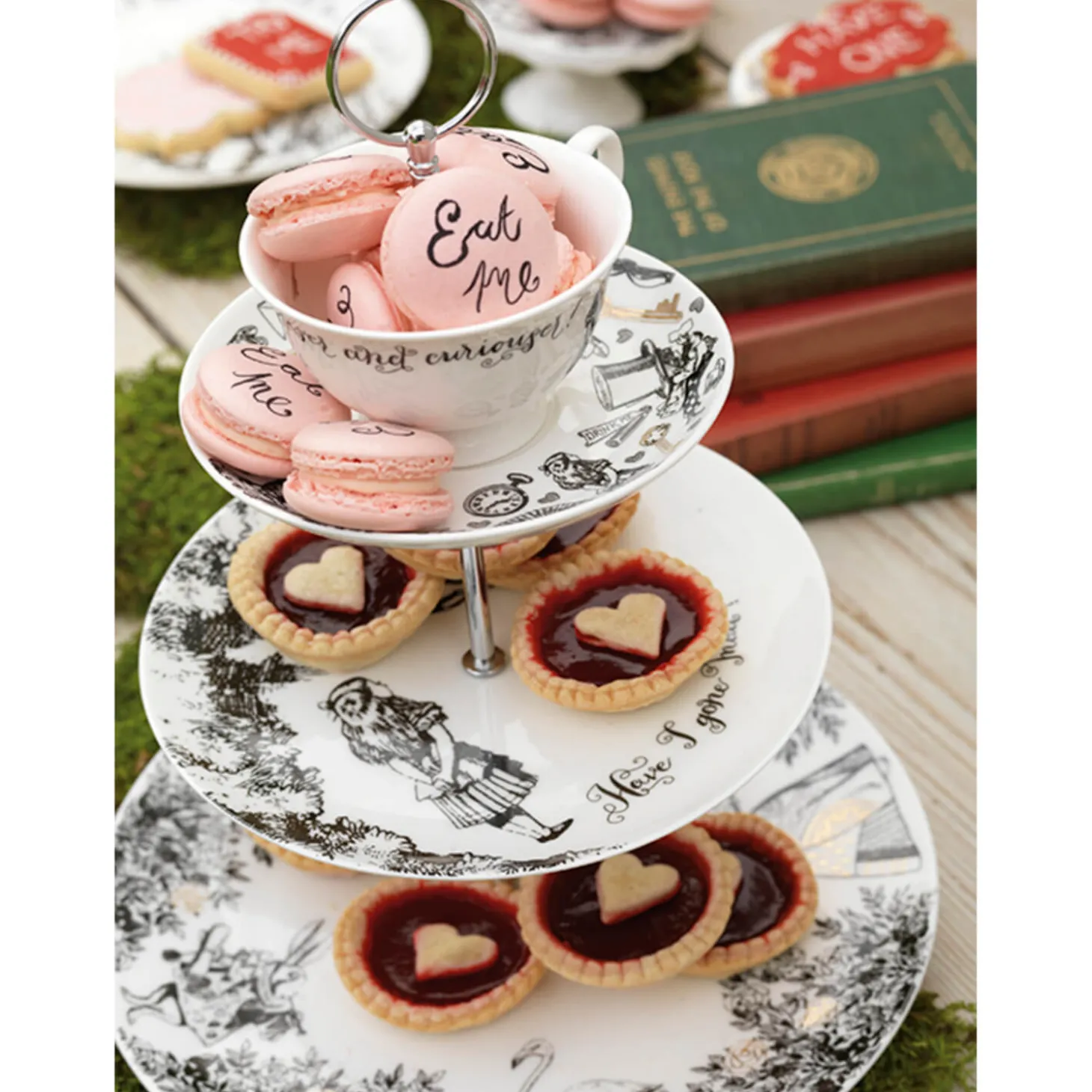 Alice In Wonderland Afternoon Tea Set - 4 Piece
