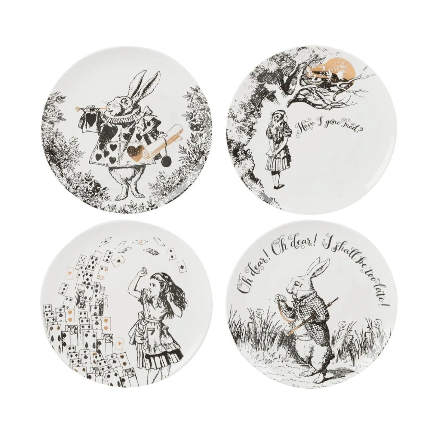 Alice In Wonderland Afternoon Tea Set - 4 Piece