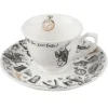 Alice in Wonderland Espresso Cup & Saucer Set