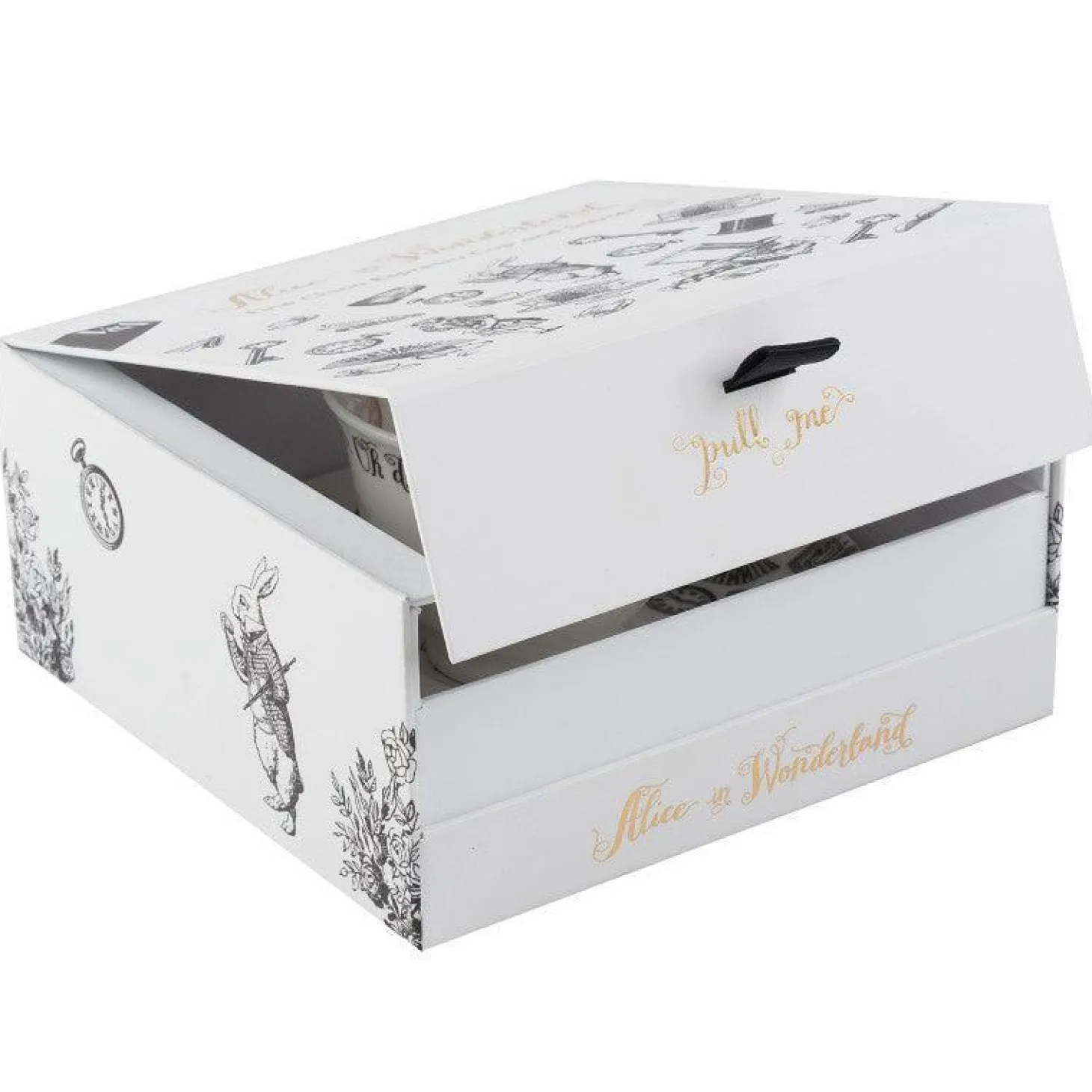 Alice in Wonderland Espresso Cup & Saucer Set