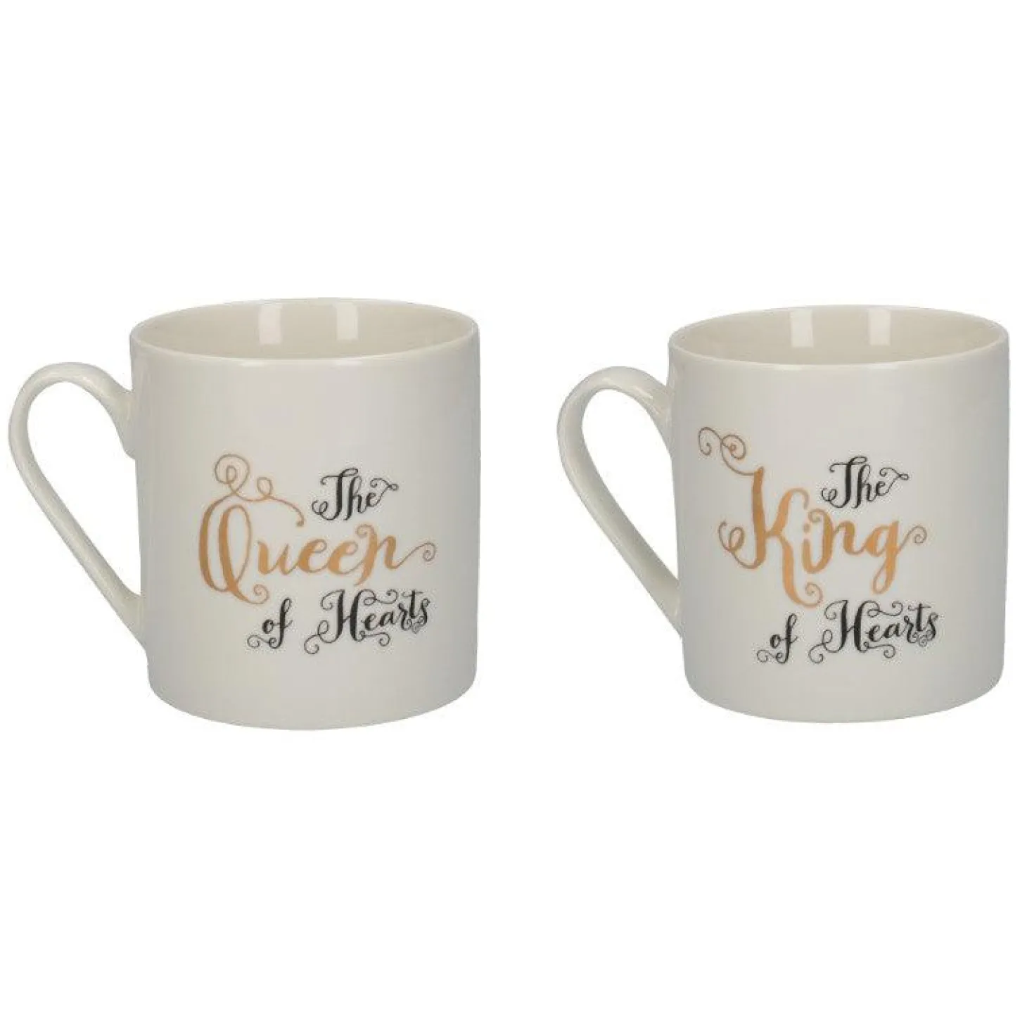 Alice in Wonderland His & Hers Mug Set