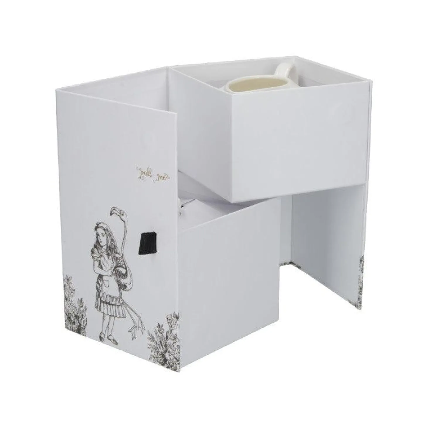 Alice in Wonderland Sugar Bowl & Creamer Set