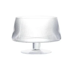 Anton Studio Designs 24cm Stemmed Glass Trifle Bowl - Empire