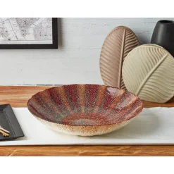 Anton Studio Designs Nova Glass Round Bowl - 33cm