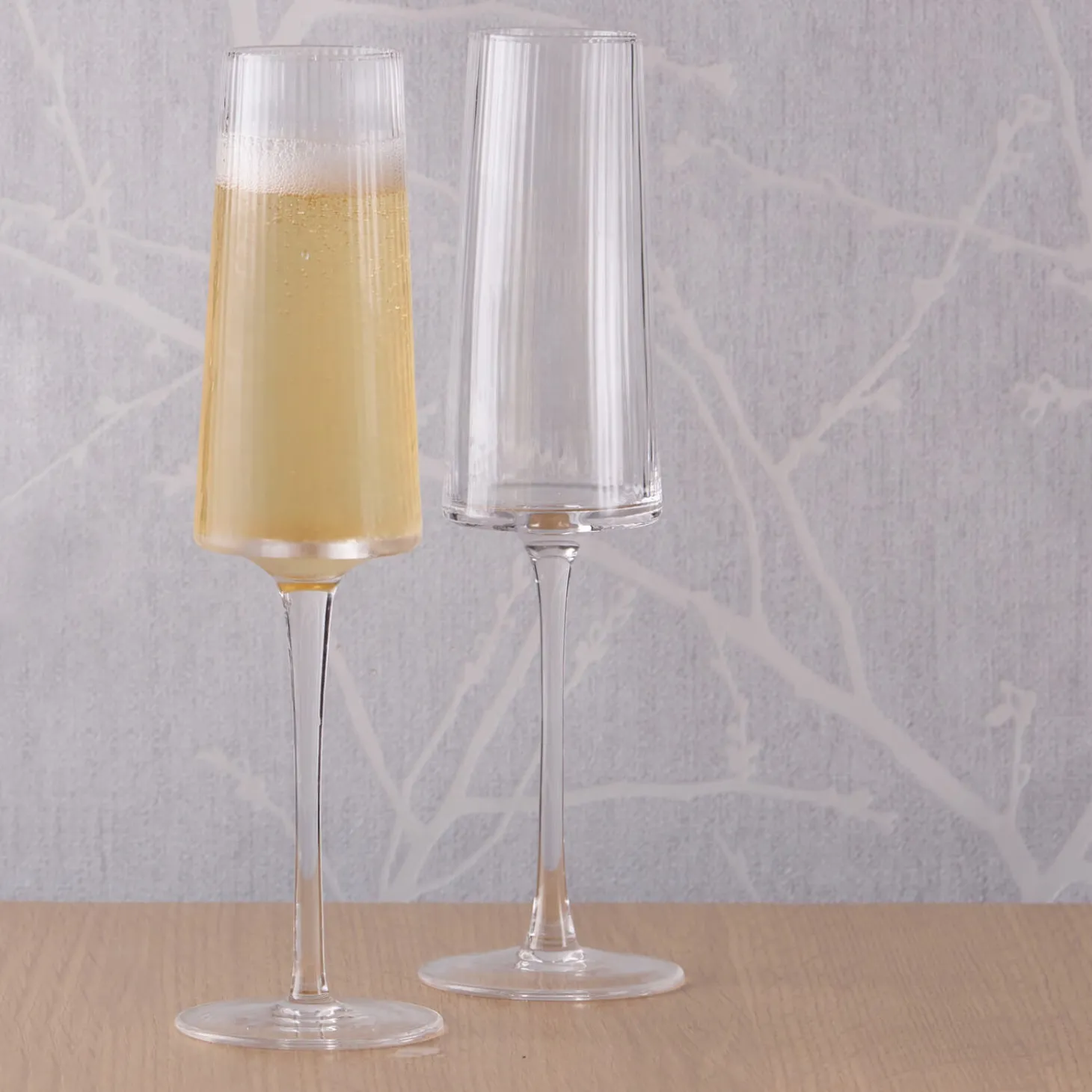 Anton Studio Designs 2-Piece Champagne Flute Set - Empire