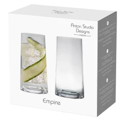 Anton Studio Designs 2-Piece Hi-Ball Glasses Set - Empire
