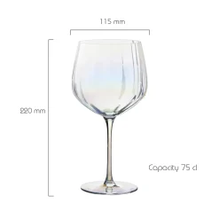 Anton Studio Designs 2-Piece 750ml Gin Glasses - Palazzo
