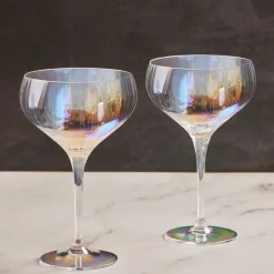 Anton Studio Designs 2-Piece 400ml Champagne Saucers - Palazzo