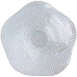Anton Studio Designs Vortex Deep Glass Bowl - Clear