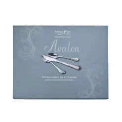 Arthur Price Avalon Stainless Steel Cutlery Set - 44-Piece