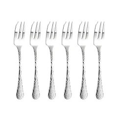 Arthur Price Avalon Stainless Steel Pastry Fork & Server Set - 7-Piece
