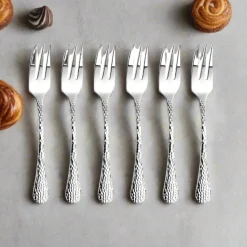 Arthur Price Avalon Stainless Steel Pastry Forks - Set of 6
