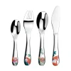 Arthur Price Cherish 4 Piece Childrens Cutlery Set - Woodland